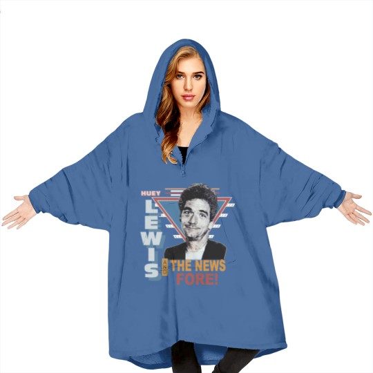 Discover Vintage 1986 Huey Lewis and the News Pop Rock Blanket Hoodies