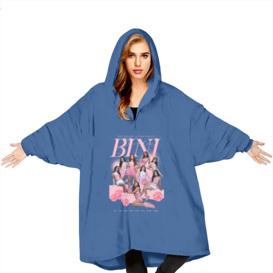 Discover BINI Rose classique - BINI Rose classique Blanket Hoodies