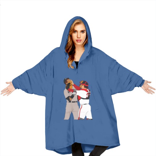 Discover Jason Varitek Alex Rodriguez Brawl Blanket Hoodies