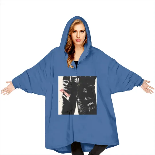 Discover Sticky Fingers album vintage Blanket Hoodies
