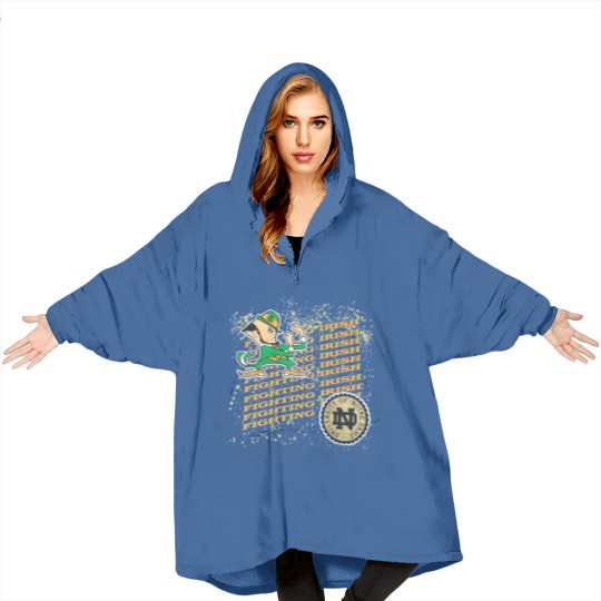 Discover Vintage 90s ND University Crewneck Blanket Hoodies