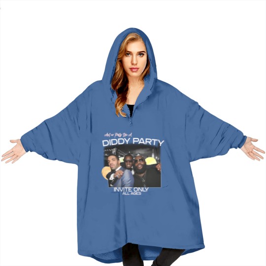 Discover Aint No Party Like A Diddy Party Ver 3, Rap Unisex Blanket Hoodies