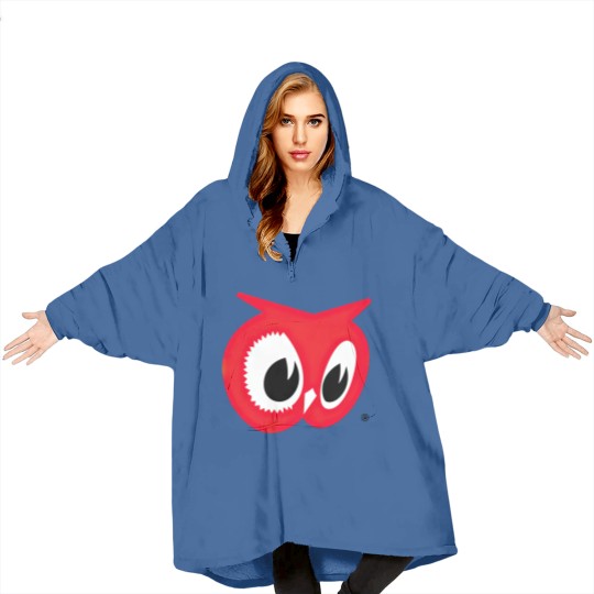 Discover Red Owl Food Stores Logo Blanket Hoodies