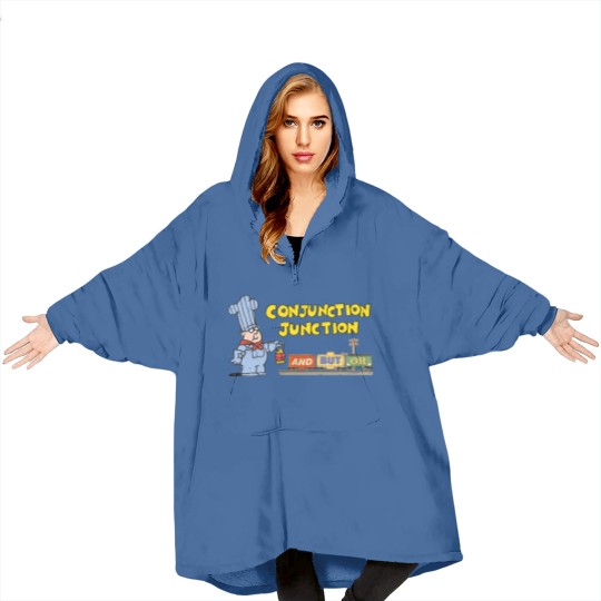 Discover Schoolhouse Rock Conjunction Junction - Conjunction Junction - Blanket Hoodies