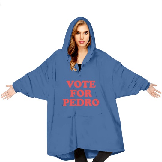 Discover Vote for Pedro Blanket Hoodies - Napoleon Dynamite Cult Classic Blanket Hoodies for Fans