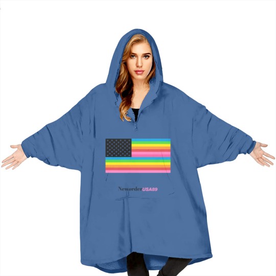 Discover New Order Substance USA89 Tour Blanket Hoodies