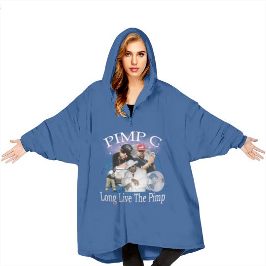 Discover Pimp C Blanket Hoodies, Pimp C Vintage Blanket Hoodies, Pimp C Hiphop Rapper Blanket Hoodies