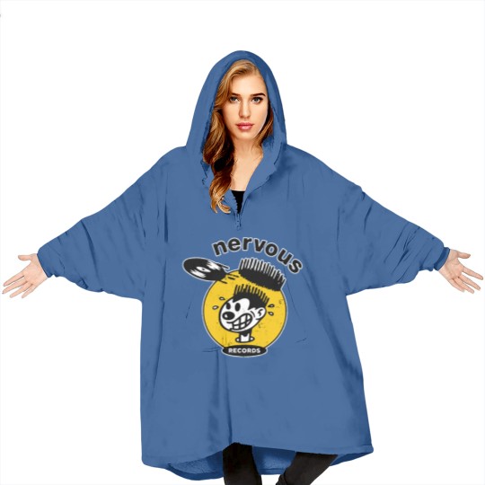 Discover Vintage Nervous vinyl - Vinyl Records - Blanket Hoodies