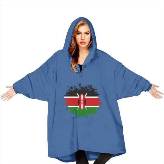 Discover Kenya Blot / Kenya Gift Africa Mombasa Blanket Hoodies