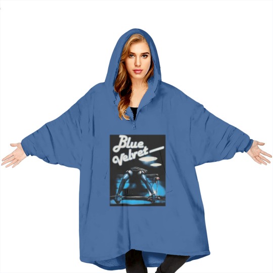 Discover Blue Velvet Movie David Lynch Blanket Hoodies Unisex Short Sleeve Cotton Blanket Hoodies