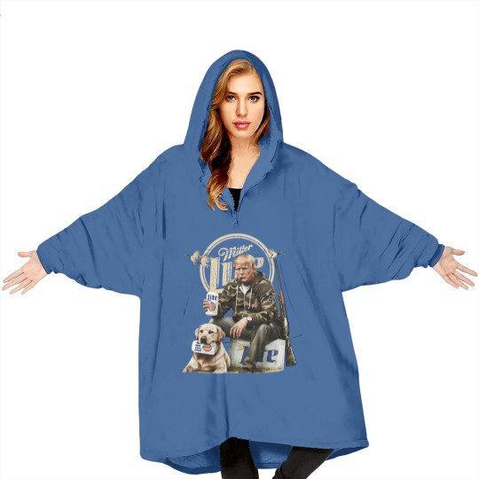 Discover trump hunting miller lite beer Blanket Hoodies