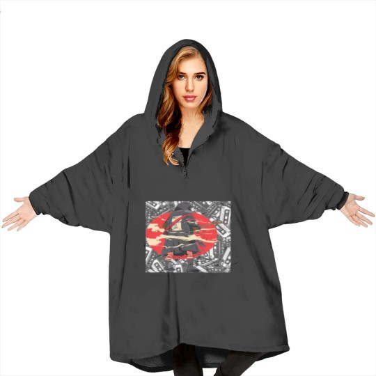 Discover cm punk Oversized Blanket Hoodies