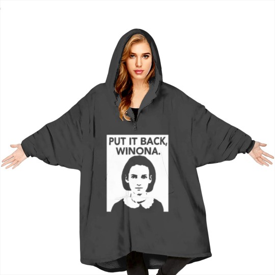 Discover Actor Put It Back, Winona Blanket Hoodies