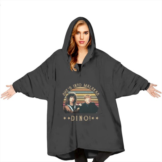 Discover Zocoshi She's Into Malakas Dino Blanket Hoodies