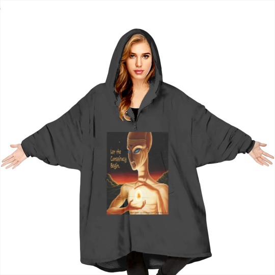 Discover Guess - An Alien Conspiracy Oversized Blanket Hoodies