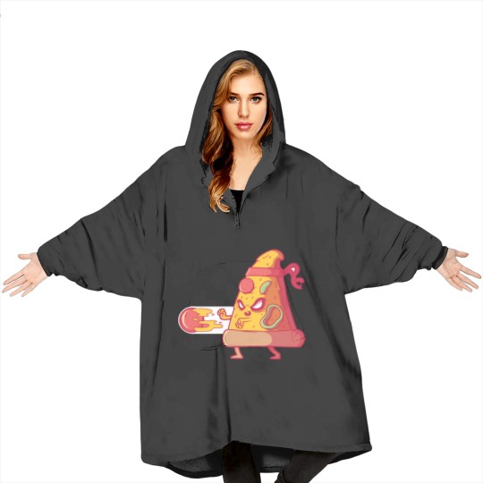 Discover Power Of Pizza Fatality Move Blanket Hoodies