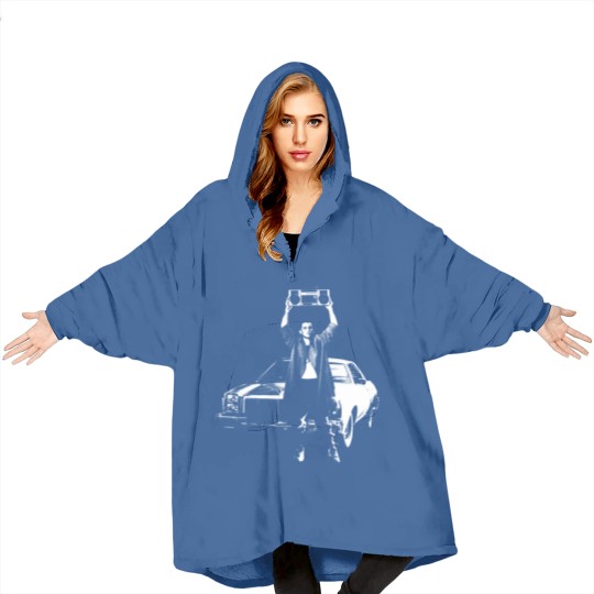 Discover Say Anything - The White Stencil Blanket Hoodies