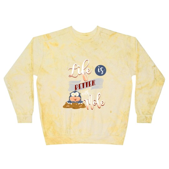 Discover Life is better with a Mole Moles Blast Sweatshirts