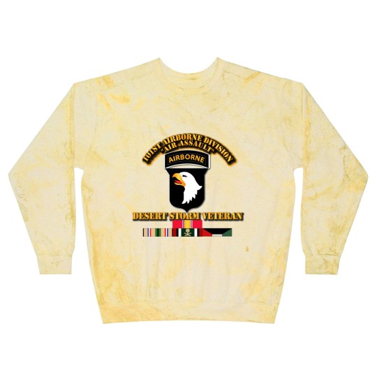 Discover Army 101st Airborne Division Desert Storm Veteran Blast Sweatshirts