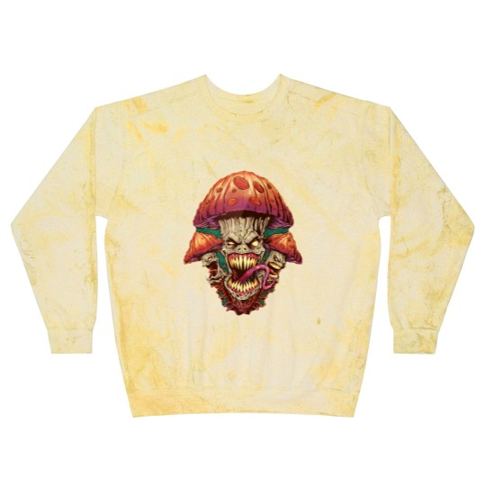 Discover The 3 Evil Mushrooms Blast Sweatshirts