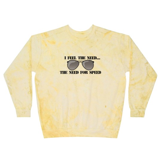 Discover Feel the Need for Speed, Top Gun Blast Sweatshirts