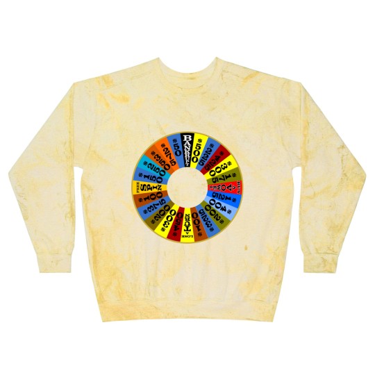 Discover Wheel of Fortune logo Blast Sweatshirts Blast Sweatshirts