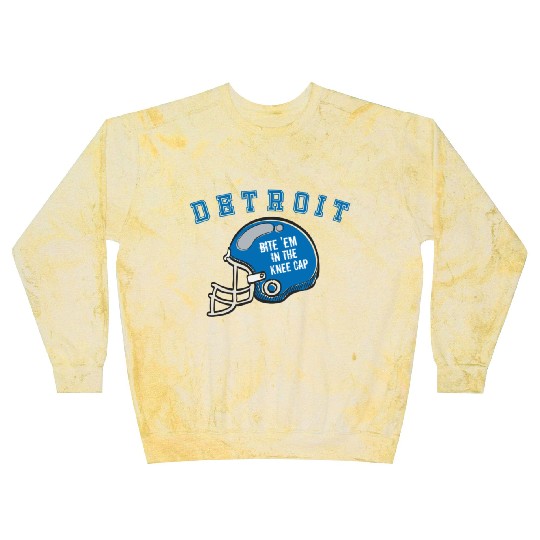 Discover Detroit Michigan Michigander Sunday Lion Kneecap Bite Fans Blast Sweatshirts