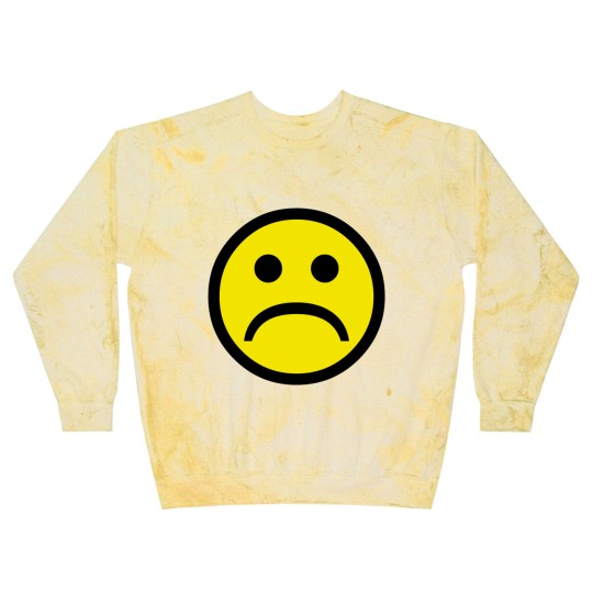 Discover Sad Face Blast Sweatshirts