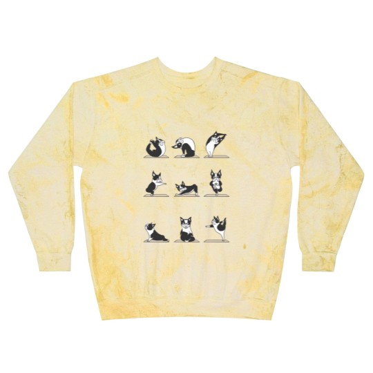 Discover Boston Terriers Yoga Blast Sweatshirts