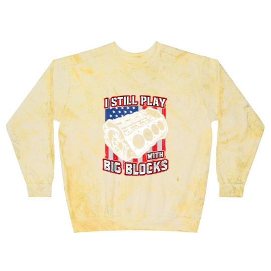 Discover I still play with big blocks - Car Mechanic Enthusiast Gear Blast Sweatshirts