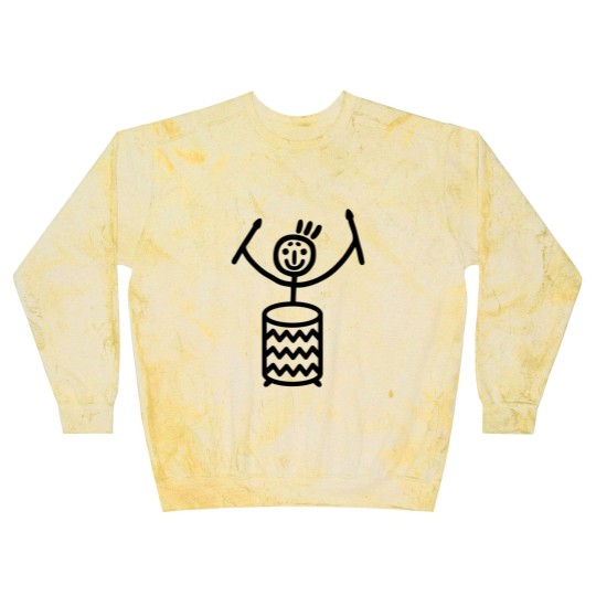 Discover Stick figure with Samba drum Blast Sweatshirts