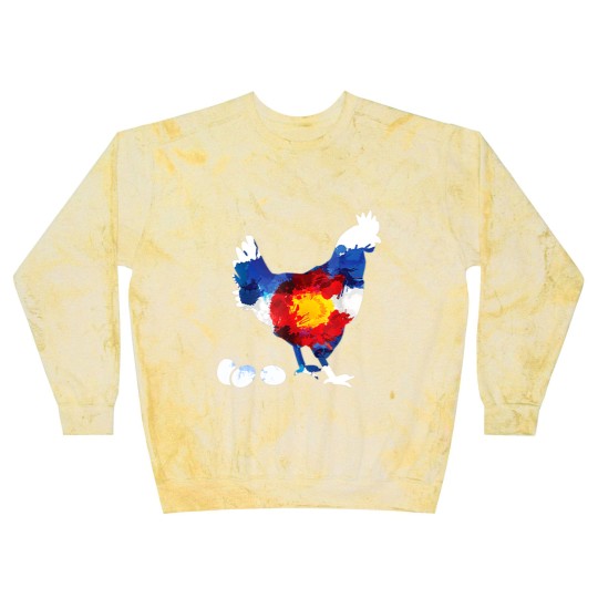 Discover Colorado Chickens Blast Sweatshirts