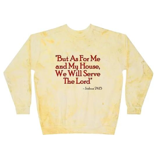 Discover Joshua 24:15 Blast Sweatshirts