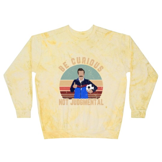 Discover Be curious not judgmental Blast Sweatshirts