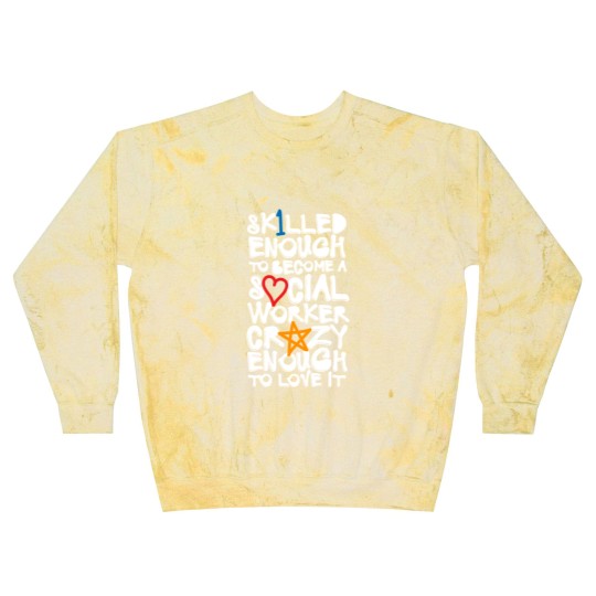 Discover Skilled Social Worker Blast Sweatshirts