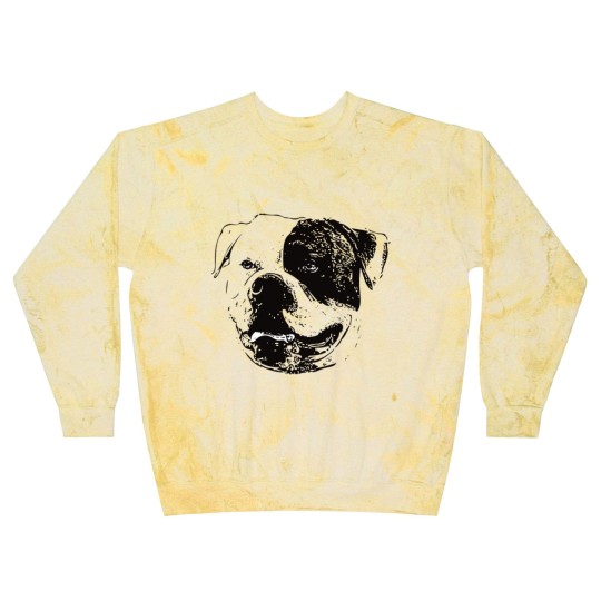 Discover American Bulldog Face Blast Sweatshirts
