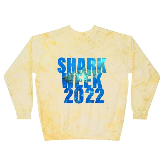 Discover Shark Week 2022 V-Neck Blast Sweatshirts