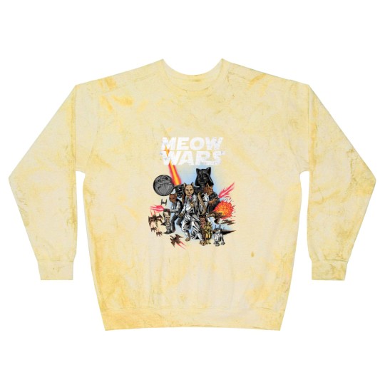 Discover Cat Meow Wars Cat Wars Cat Blast Sweatshirts