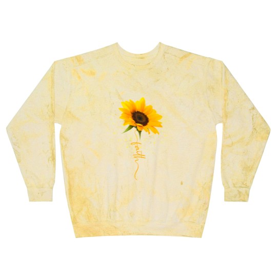 Discover Sunflower Blast Sweatshirts Faith Beautiful yellow sunflower sunflower blooms funny