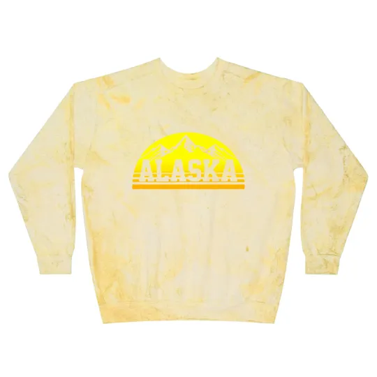 Discover Alaska Vintage Alaska Day Blast Sweatshirts