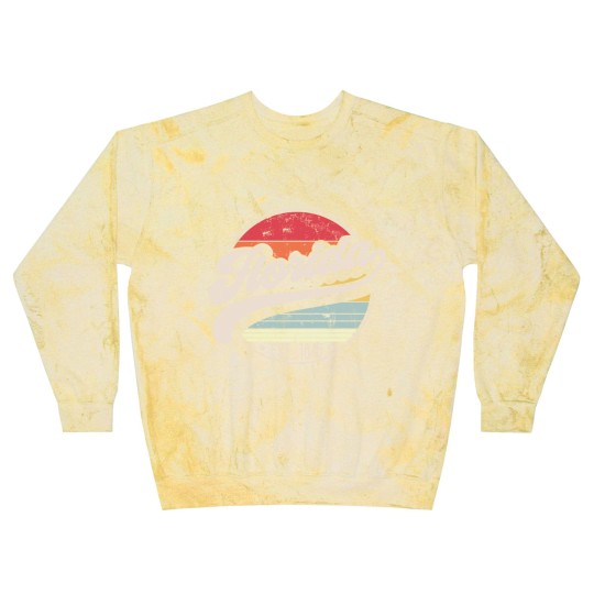 Discover Retro Florida Home State FL Cool 70s Style Sunset Blast Sweatshirts