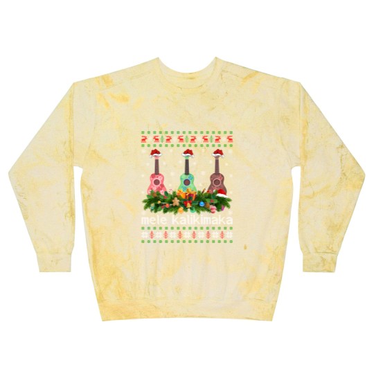 Discover Mele Kalikimaka Ukulele Guitar  Blast Sweatshirts