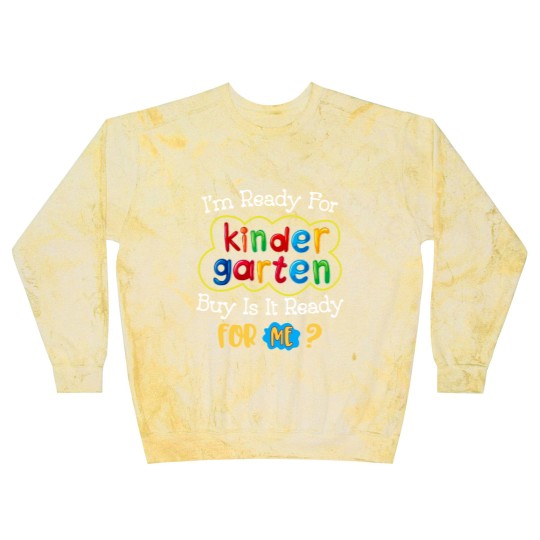 Discover Kids First Day Of Kindergarten Funny Back To School Blast Sweatshirts
