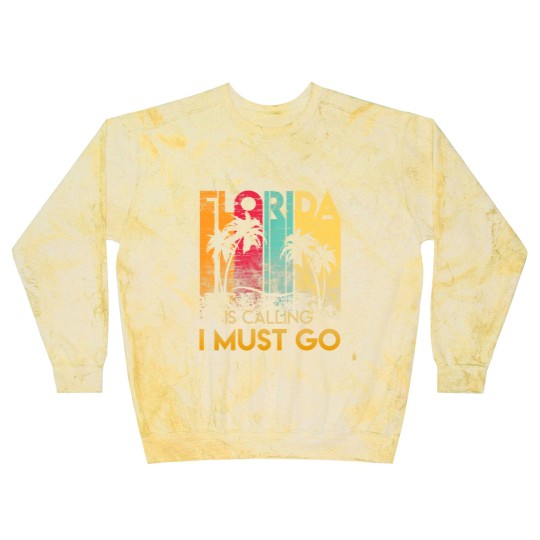 Discover Florida Strong Men's Blast Sweatshirts Florida Is Calling I Must Go