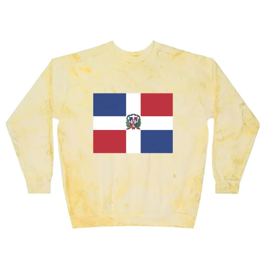 Discover AIFRIS Dominican Republic Flag Cotton Blast Sweatshirts