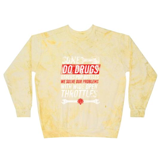 Discover Wide Open Throttle Blast Sweatshirts - Car or Truck Racing Blast Sweatshirts