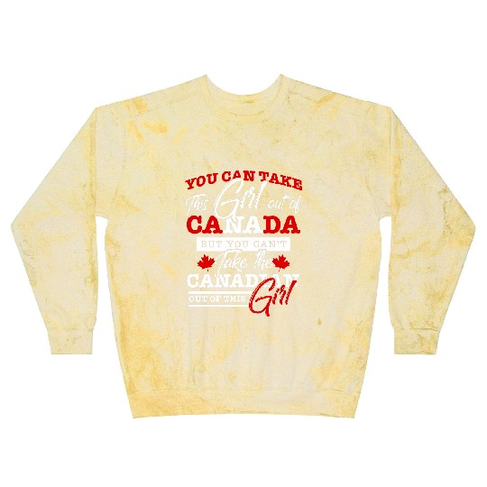 Discover Canadian Girl Women Gifts Maple Leaf Canada Blast Sweatshirts