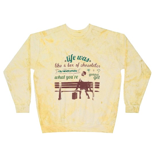 Discover Life is Like A Box of Chocolates  Unisex Blast Sweatshirts