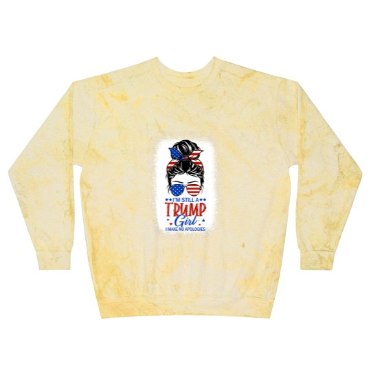 Discover I'm Still A Trump Girl I Make No Apologies Trump 2024 Women Blast Sweatshirts
