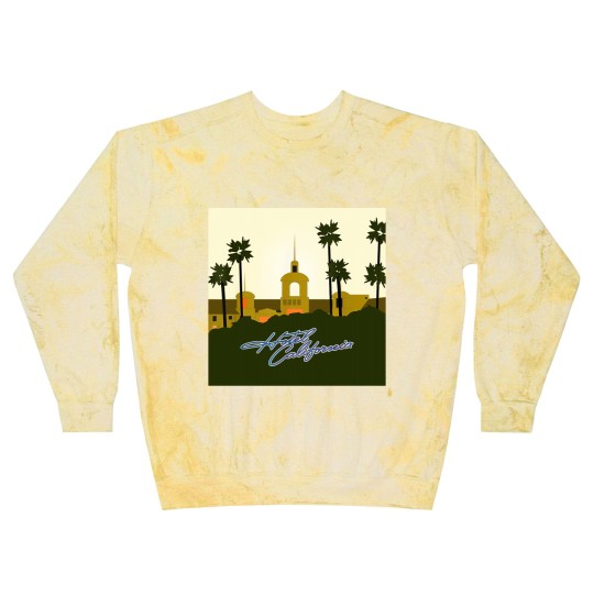 Discover Eagles Hotel california Blast Sweatshirts